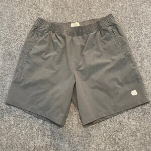Marine Layer Mens Size Small Gray 7" Inseam Athletic Shorts Lounge Elastic Waist